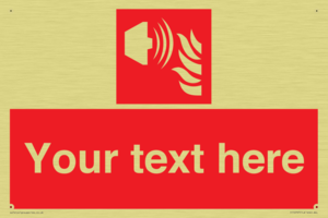 Custom Fire: Fire alarm sounder